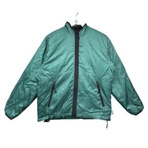 Vintage Mountain Equipment CO-OP Primaloft Jacket Womens Medium Green Insulated